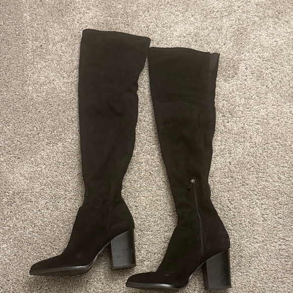 Marc Fisher Black Over-the-Knee Boots